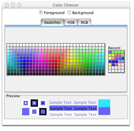 Color Chooser